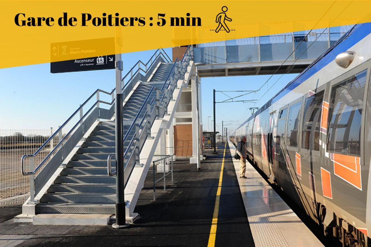 بواتييه Le Cosy By Goodbnb - Proche Gare - 15Min Futuroscope المظهر الخارجي الصورة
